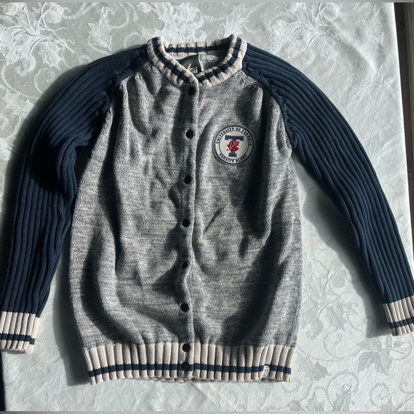 Renu Bruzer University of Toronto Varsity Knit Cardigan Youth – XL / TG - Picture 3 of 7